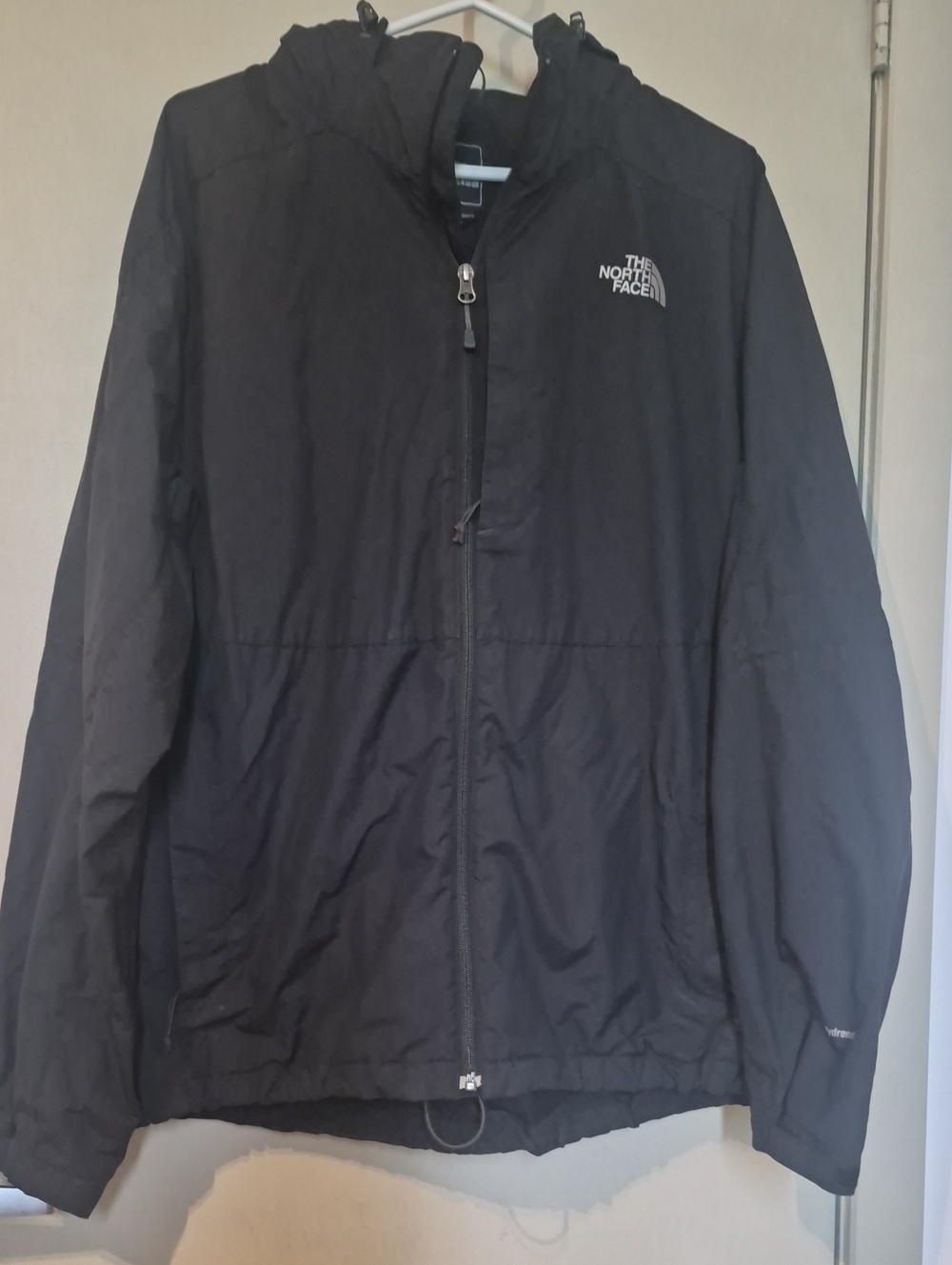 The North Face Black Hooded Rain Jacket